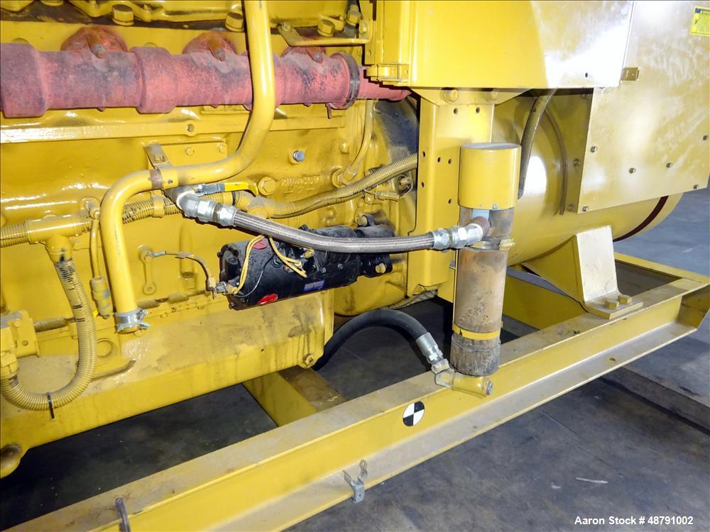 Used Caterpillar 500 kW Standby Diesel Generator.