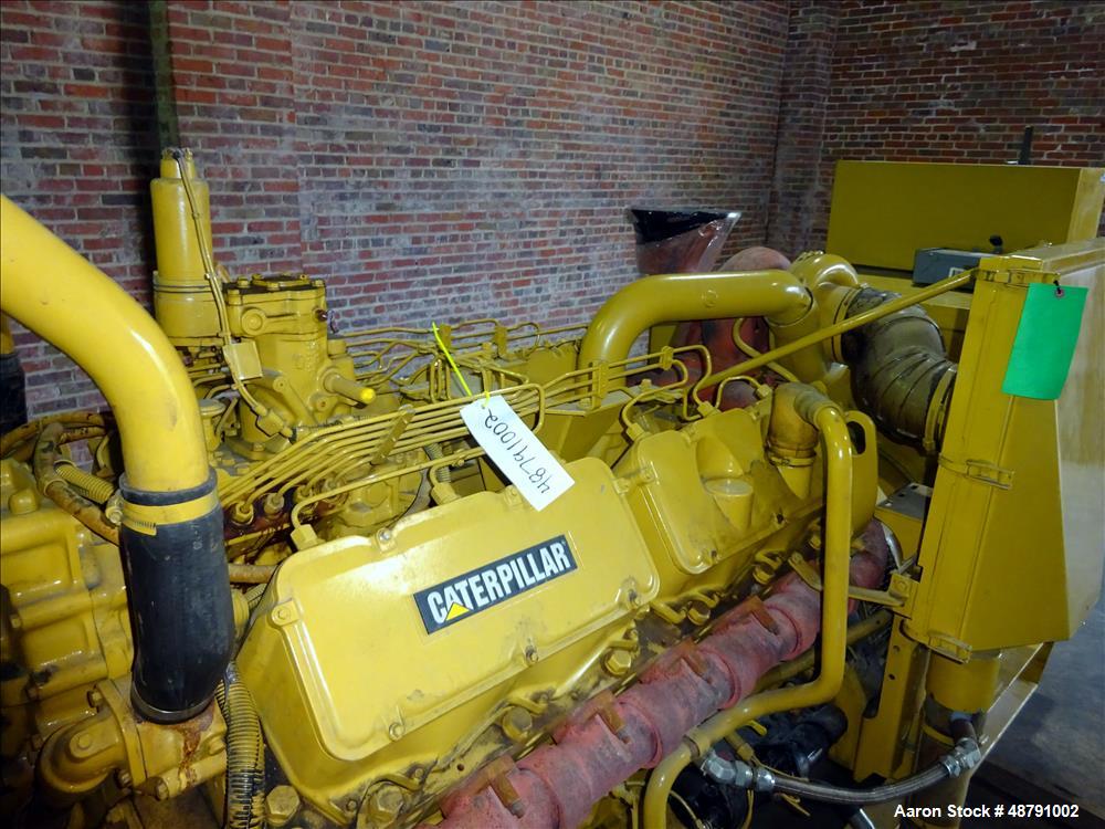 Used Caterpillar 500 kW Standby Diesel Generator.
