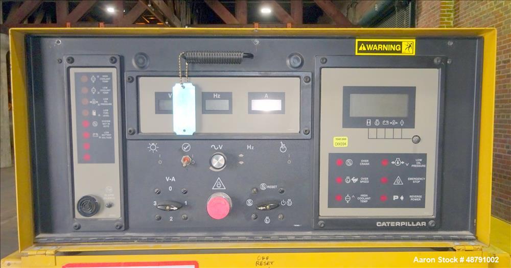 Used Caterpillar 500 kW Standby Diesel Generator.