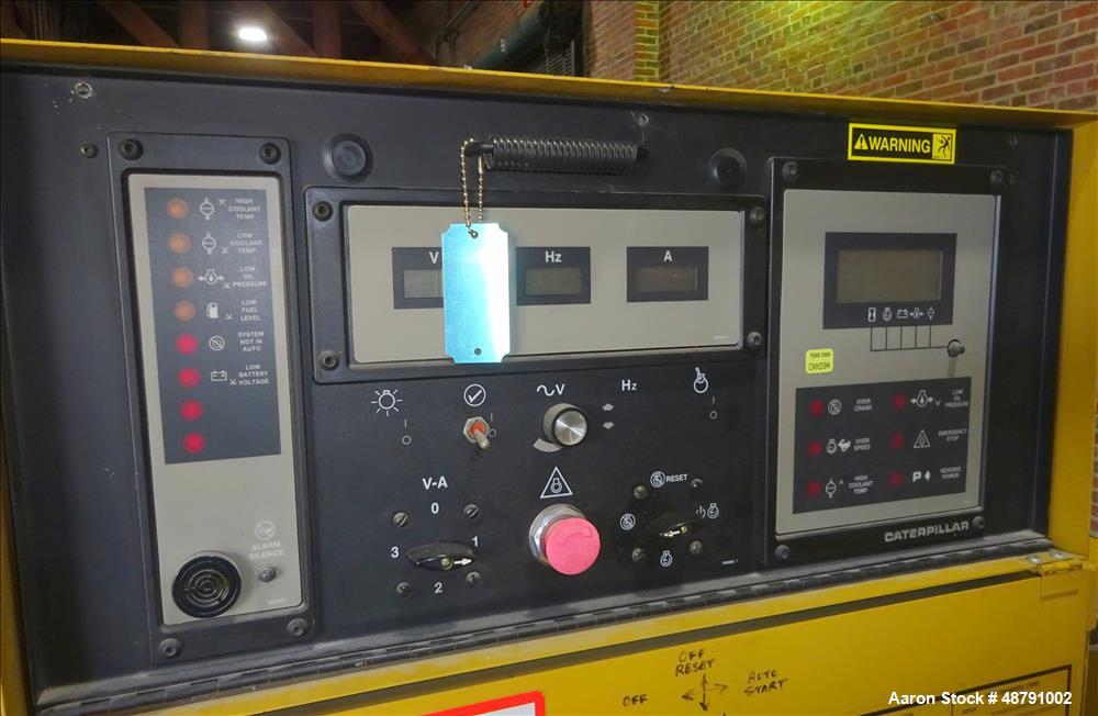 Used Caterpillar 500 kW Standby Diesel Generator.