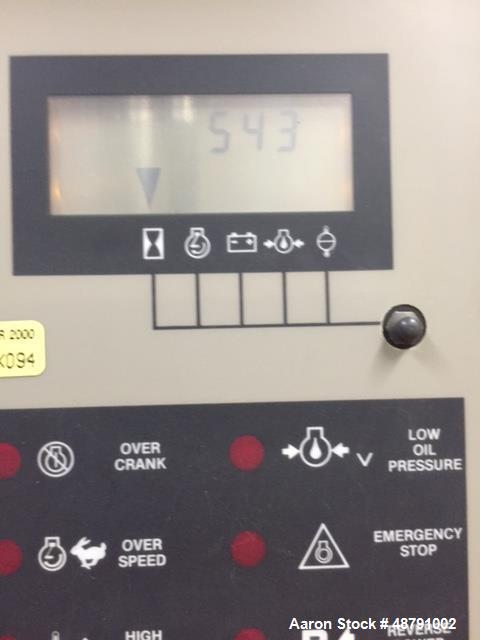 Used Caterpillar 500 kW Standby Diesel Generator.