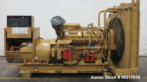 Used-Caterpillar 600 kW Standby (545 kW prime) Diesel Generator Set