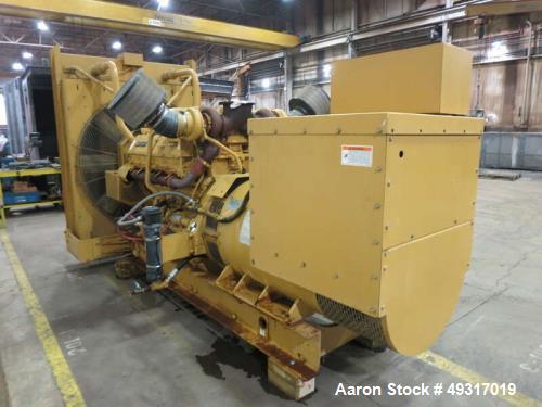 Used-Caterpillar 600 kW Standby (545 kW prime) Diesel Generator Set