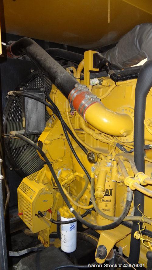 Used- Caterpillar 455 kW Prime Rated Diesel Generator Set, portable trailer. CAT unit serial #CER00613. Caterpillar 3456 eng...