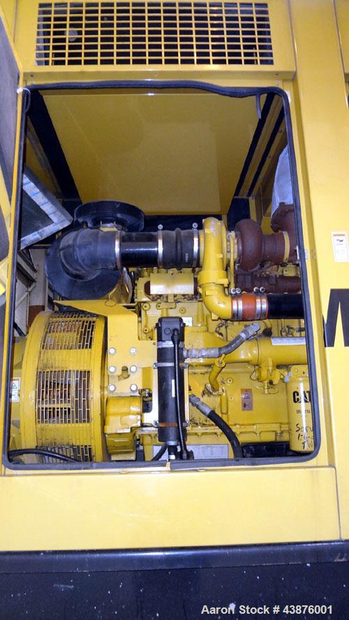 Used- Caterpillar 455 kW Prime Rated Diesel Generator Set, portable trailer. CAT unit serial #CER00613. Caterpillar 3456 eng...