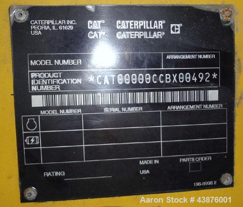 Used Caterpillar 455 kW Prime Rated Diesel Generator Set, portable trailer. CAT unit serial #CER00613. Caterpillar 3456 engine rated 691 HP at 1800 RPM, emissions EPA Tier 1 certified, SN-3PG00619. 3...