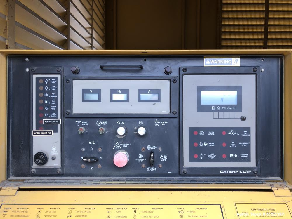 Used 750 KW Caterpillar Diesel Generator