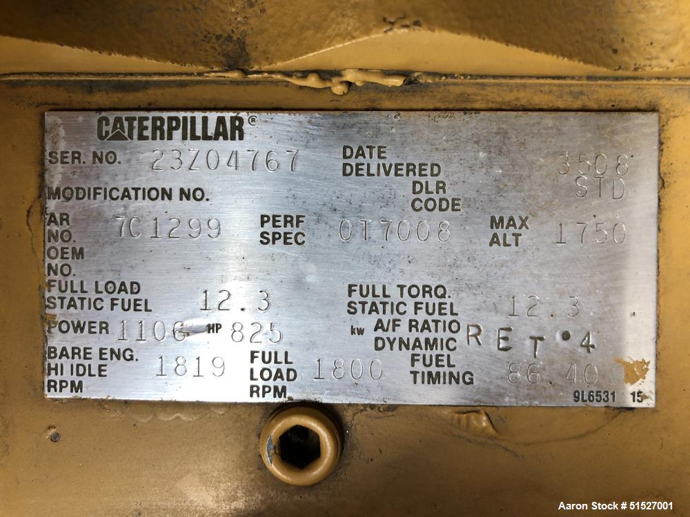 Used 750 KW Caterpillar Diesel Generator