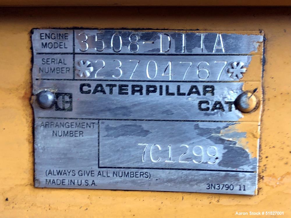 Used 750 KW Caterpillar Diesel Generator