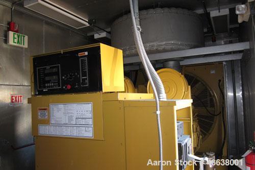 Used Caterpillar 1000 kW Standby Diesel Generator Set. CAT 3508B engine rated 1489 hp @ 1800 rpm, SN-4GM00549. 3/60/480V. Model SR-4B generator end, serial #2GM00910. 2000 Amp mainline circuit breake...