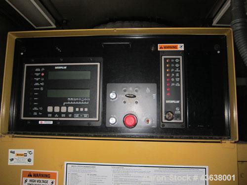 Used Caterpillar 1000 kW Standby Diesel Generator Set. CAT 3508B engine rated 1489 hp @ 1800 rpm, SN-4GM00549. 3/60/480V. Model SR-4B generator end, serial #2GM00910. 2000 Amp mainline circuit breake...