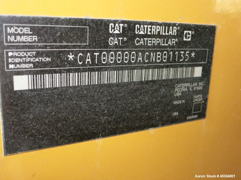 Used Caterpillar 1000 kW diesel generator. CAT 3508B engine.