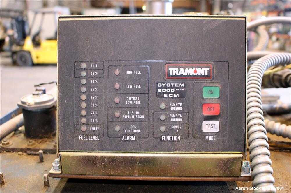 Used Caterpillar 750 kW diesel generator. CAT 3508 engine.