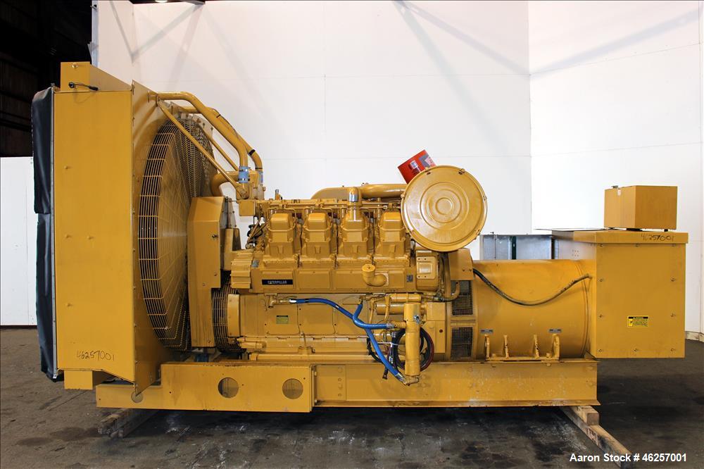 Used Caterpillar 750 kW Standby Diesel Generator Set.