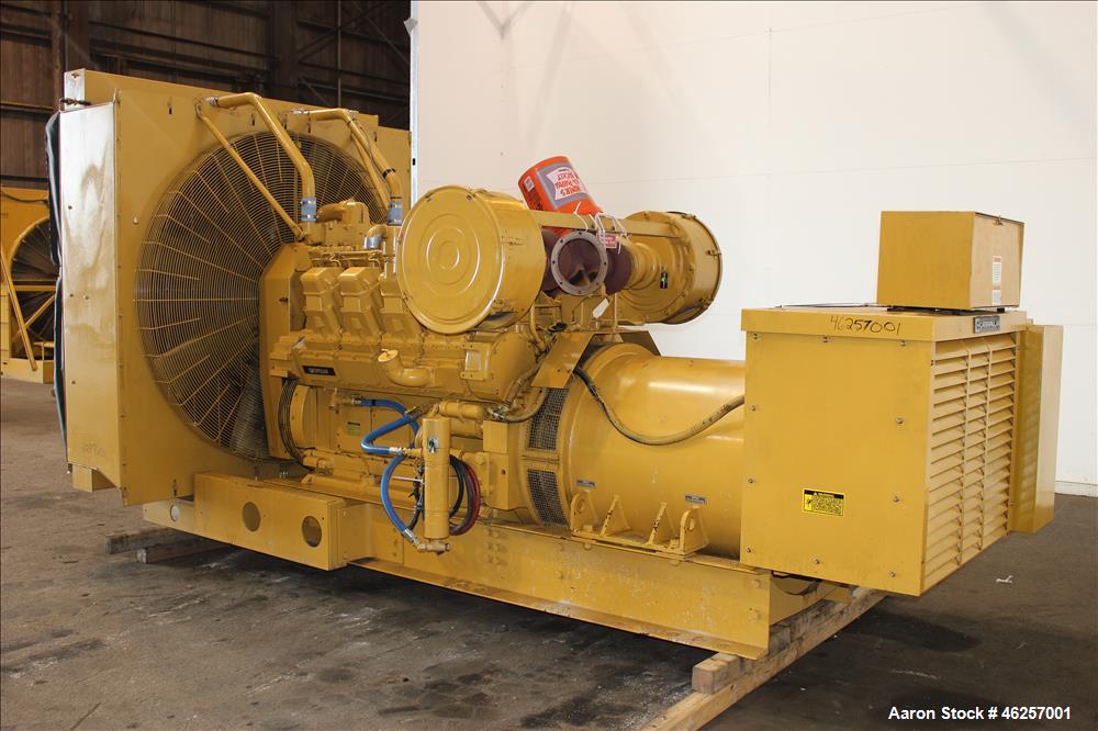 Used Caterpillar 750 kW Standby Diesel Generator Set.