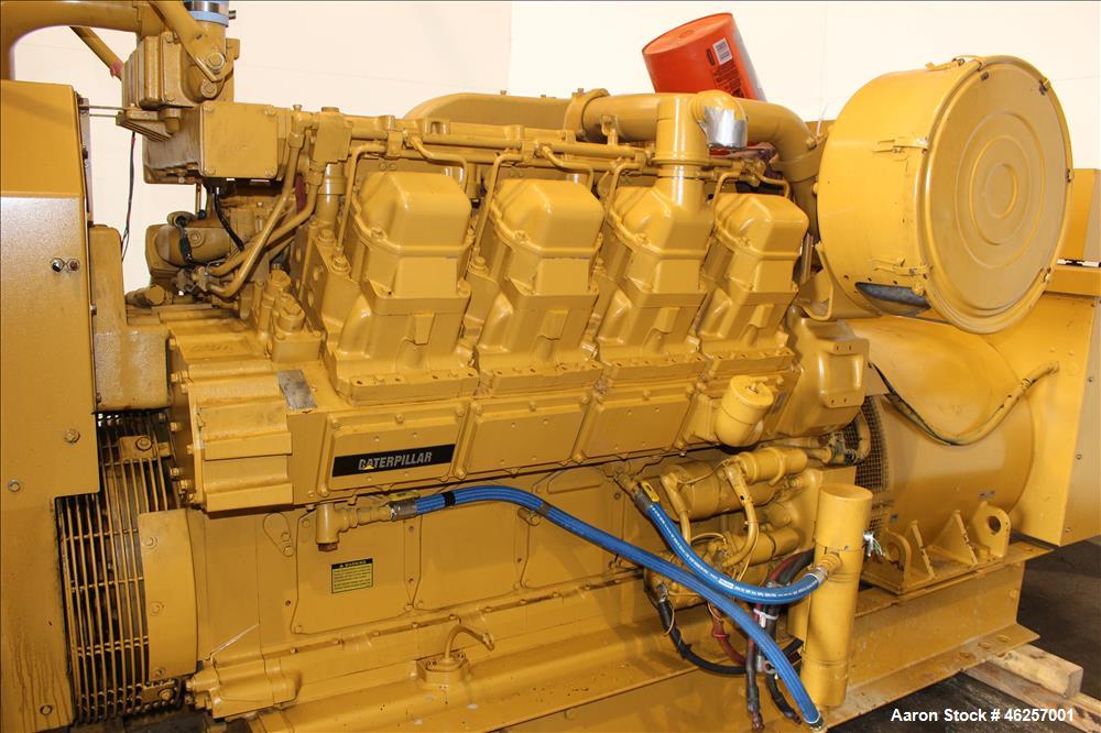 Used- Caterpillar 750 kW Standby Diesel Generator Set.