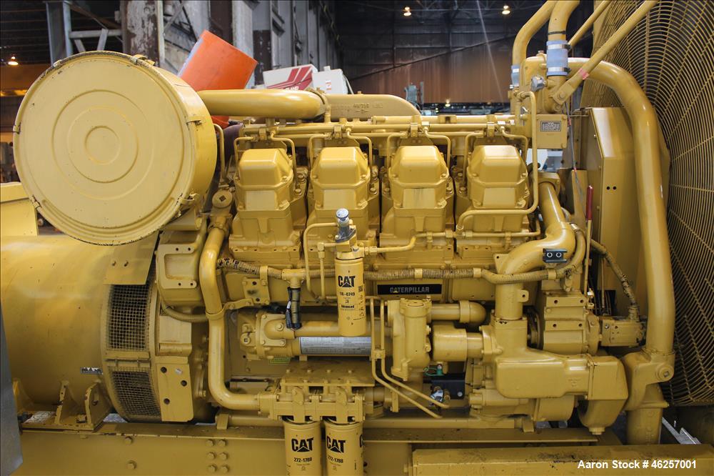 Used Caterpillar 750 kW Standby Diesel Generator Set.
