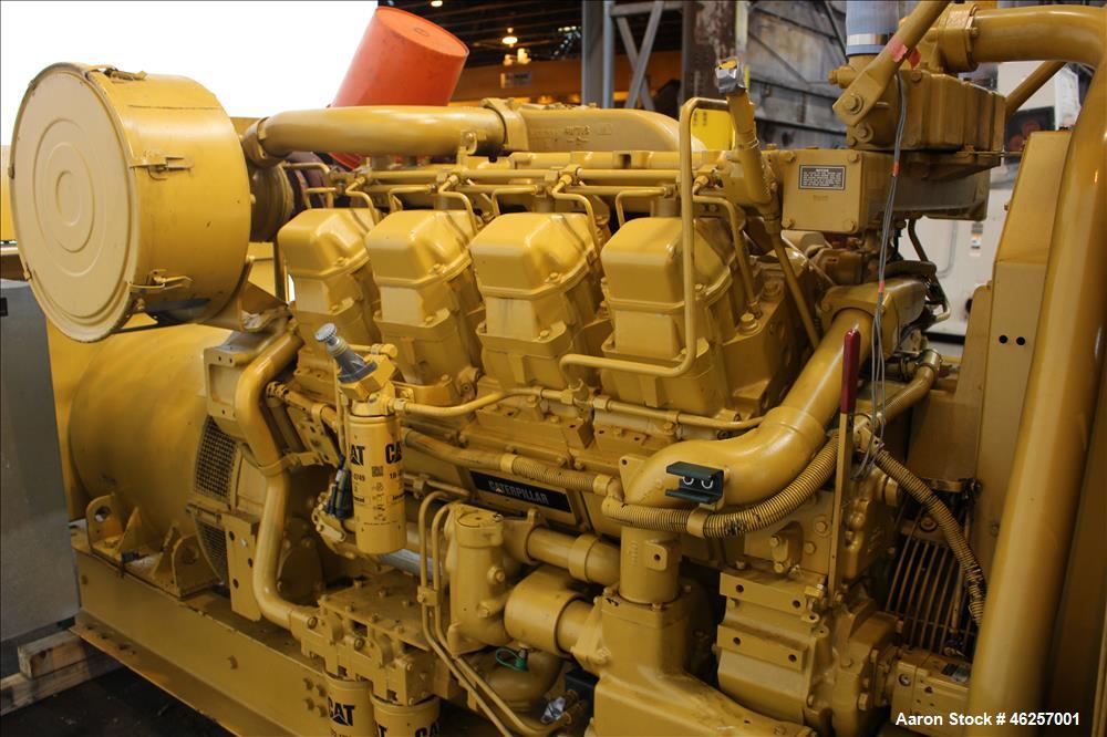 Used- Caterpillar 750 kW Standby Diesel Generator Set.