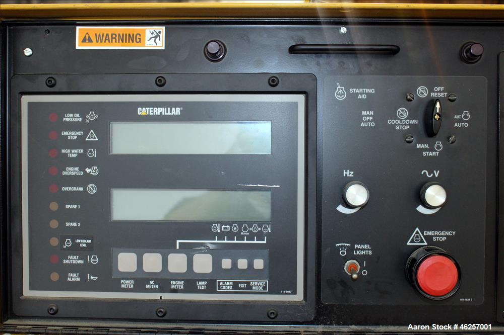 Used Caterpillar 750 kW Standby Diesel Generator Set.