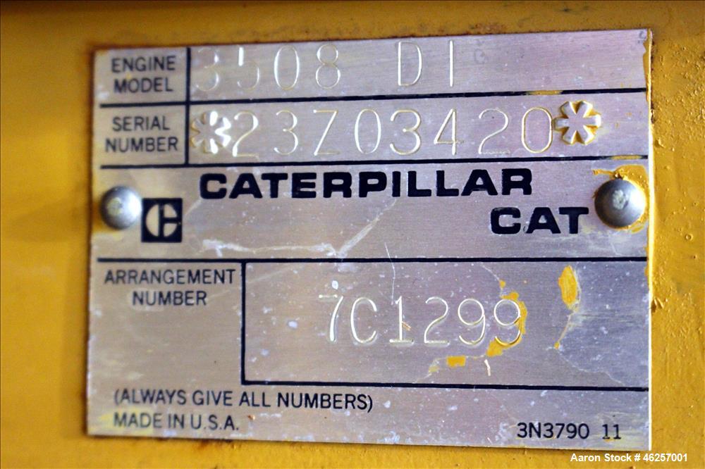 Used Caterpillar 750 kW Standby Diesel Generator Set.