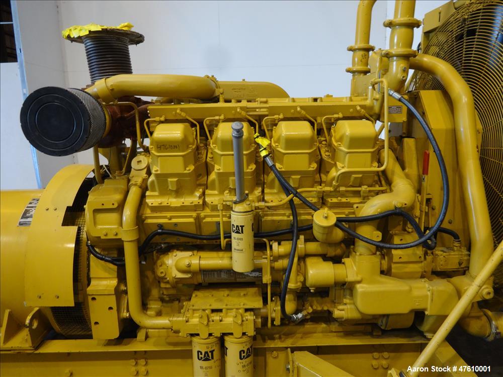 Used Caterpillar 750 kW  diesel generator set. CAT 3508 engine.