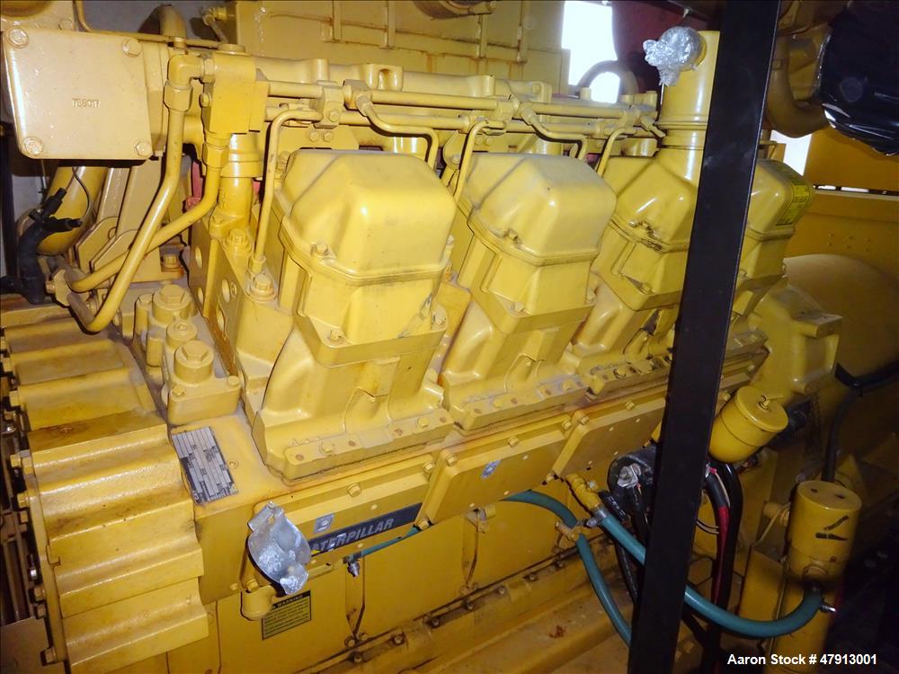 Used Caterpillar 1000 kW diesel generator set. CAT 3508 engine