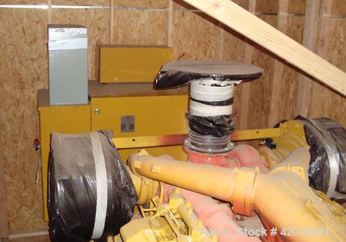 Used Caterpillar 1250 kW Diesel Generator Set. CAT model 3512DITA diesel engine rated 1818 HP @ 1800 RPM SN-1KZ01076, arrangement 1979048.Unit SN-CMJ00586. CAT model SR4 generator end serial 2FN01834...