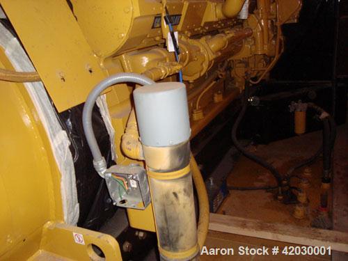Used Caterpillar 1250 kW Diesel Generator Set. CAT model 3512DITA diesel engine rated 1818 HP @ 1800 RPM SN-1KZ01076, arrangement 1979048.Unit SN-CMJ00586. CAT model SR4 generator end serial 2FN01834...