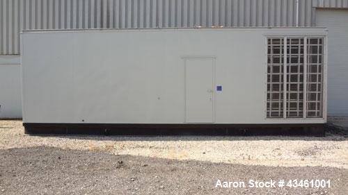 Used Caterpillar 1250 kW Standby Diesel Generator Set. CAT 3512 engine rated 1818 HP at 1800 RPM, SN-1KZ00480. Package SN-CAT00000CMJ00227. SR4B 3/60/480V, SN-2FNO1525, 12 wire reconnectable with PMG...
