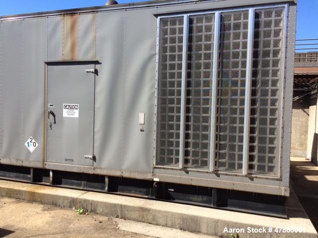 Used CAT 1250 kW standby diesel generator. Caterpillar 3512 engine