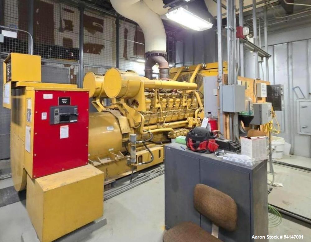 Used Caterpillar Diesel Genset – Model 3516B, 2000 kW, 587 Hours