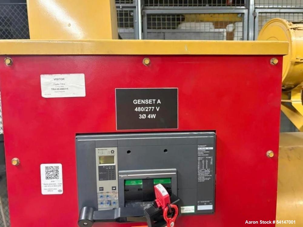 Used Caterpillar Diesel Genset – Model 3516B, 2000 kW, 587 Hours
