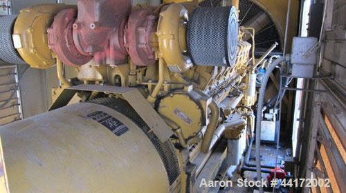 Used Caterpillar 1500 kW Standby Diesel Generator Set, Generator Model SR-4