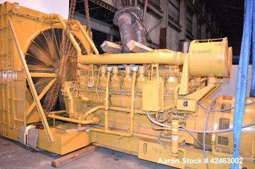 Used CAT 2000 kW Standby Diesel Generator Set, CAT Model 3516B