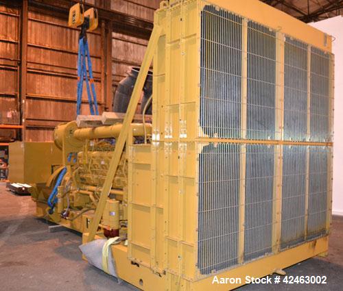 Used CAT 2000 kW Standby Diesel Generator Set, CAT Model 3516B