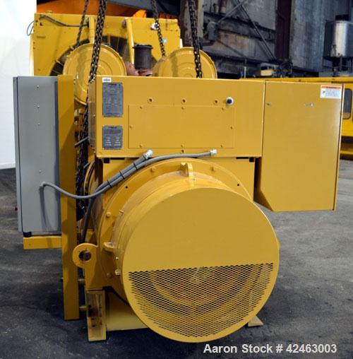 Used Caterpillar 2000 kW Standby /1825 kW Prime Diesel Generator Set. CAT 3516 engine rated 2876 HP at 1800 RPM, SN-6HN01417. SR-4B HV. 3/60/13800V. Reconnectable to 12470V or 13200V. EMCP II control...
