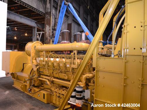 Used Caterpillar 2000 kW Standby Diesel Generator Set, CAT Model 3516B