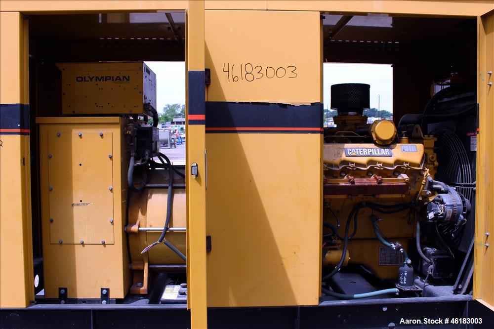 Used- Caterpillar CAT / Generac 175 kW standby diesel generator set, model 95A01805S, SN-2020058. Caterpillar model 3208 eng...