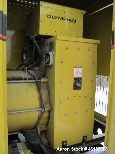 Used- Caterpillar CAT / Generac 175 kW standby diesel generator set, model 95A01805S, SN-2020058. Caterpillar model 3208 eng...