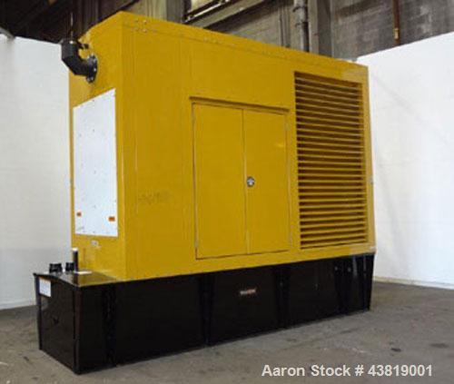 Caterpillar 500 kW diesel generator. CAT C-15 engine.