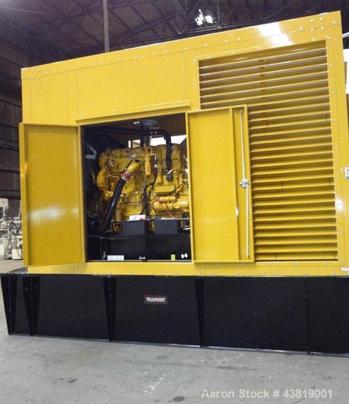 Caterpillar 500 kW diesel generator. CAT C-15 engine.