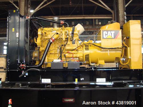 Caterpillar 500 kW diesel generator. CAT C-15 engine.