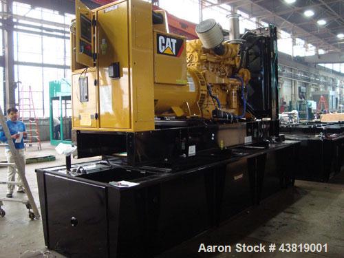 Caterpillar 500 kW diesel generator. CAT C-15 engine.