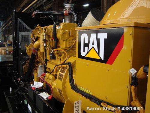 Caterpillar 500 kW diesel generator. CAT C-15 engine.