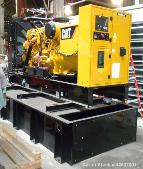 New- Cat 500 kW Standby / 455 kW Prime Diesel Generator Set. Caterpillar C15 EPA tier 2 engine rated 762 hp @ 1800 rpm, SN-FSE02971. UL 2200 package. LC6 generator end, arrangement 235-1211, SN- G6B1...
