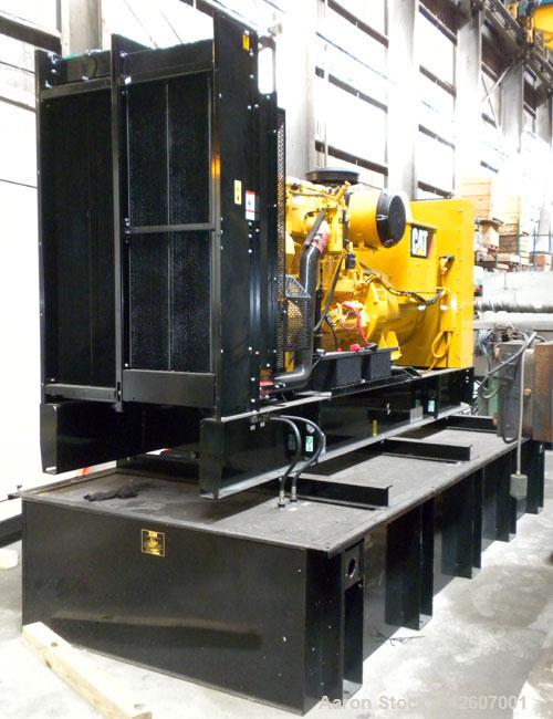 New- Cat 500 kW Standby / 455 kW Prime Diesel Generator Set. Caterpillar C15 EPA tier 2 engine rated 762 hp @ 1800 rpm, SN-FSE02971. UL 2200 package. LC6 generator end, arrangement 235-1211, SN- G6B1...