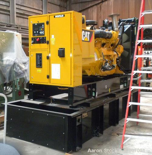 New- Cat 500 kW Standby / 455 kW Prime Diesel Generator Set. Caterpillar C15 EPA tier 2 engine rated 762 hp @ 1800 rpm, SN-FSE02971. UL 2200 package. LC6 generator end, arrangement 235-1211, SN- G6B1...