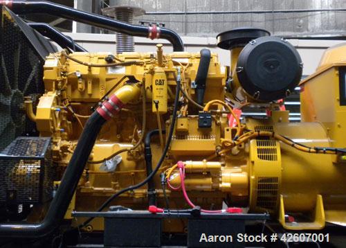 New- Cat 500 kW Standby / 455 kW Prime Diesel Generator Set. Caterpillar C15 EPA tier 2 engine rated 762 hp @ 1800 rpm, SN-FSE02971. UL 2200 package. LC6 generator end, arrangement 235-1211, SN- G6B1...
