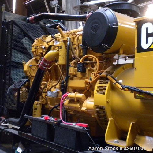 New- Cat 500 kW Standby / 455 kW Prime Diesel Generator Set. Caterpillar C15 EPA tier 2 engine rated 762 hp @ 1800 rpm, SN-FSE02971. UL 2200 package. LC6 generator end, arrangement 235-1211, SN- G6B1...