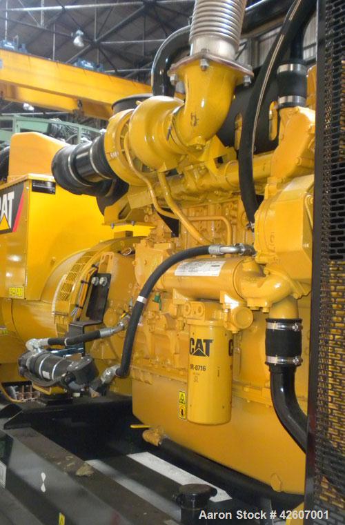 New- Cat 500 kW Standby / 455 kW Prime Diesel Generator Set. Caterpillar C15 EPA tier 2 engine rated 762 hp @ 1800 rpm, SN-FSE02971. UL 2200 package. LC6 generator end, arrangement 235-1211, SN- G6B1...